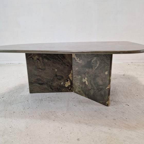 Image 1 of Vintage granieten salontafel, Italië 1980