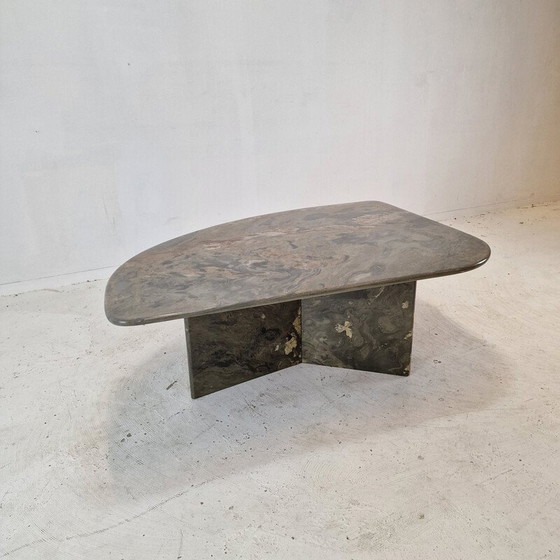 Image 1 of Vintage granieten salontafel, Italië 1980