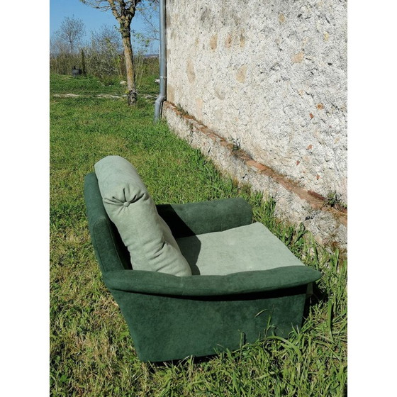 Image 1 of Grote vintage groene fauteuil Relax