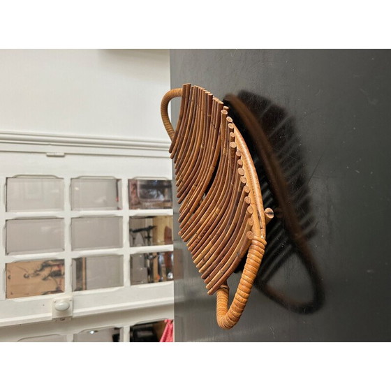 Image 1 of Vintage rotan mand, 1950