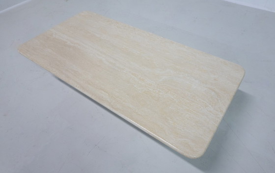 Image 1 of Vintage travertijn salontafel