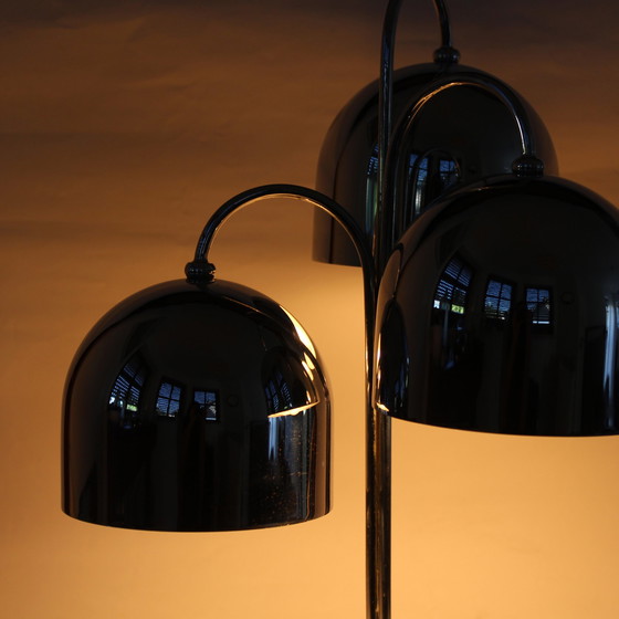 Image 1 of Italiaanse vintage chromen lamp