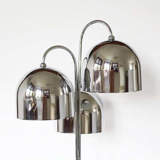 Image 1 of Italiaanse vintage chromen lamp