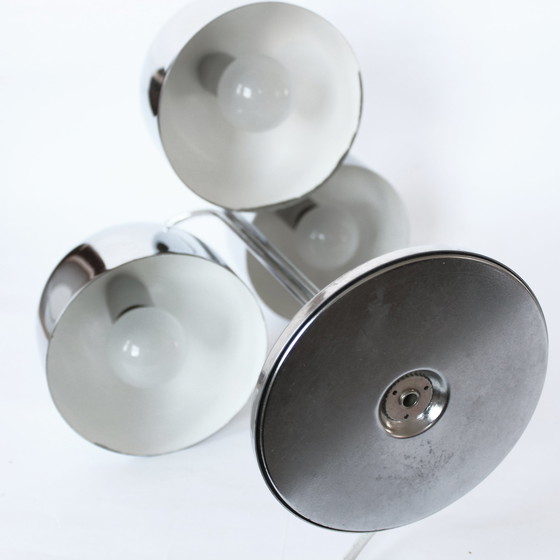 Image 1 of Italiaanse vintage chromen lamp