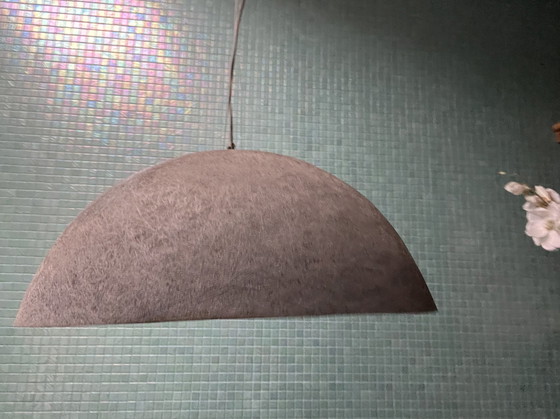 Image 1 of Hangende Designlamp In-Es.Artdesign Halve Maan Cement Verf