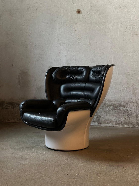 Image 1 of Originele 1e Editie Joe Colombo Elda Chair in Topstaat!