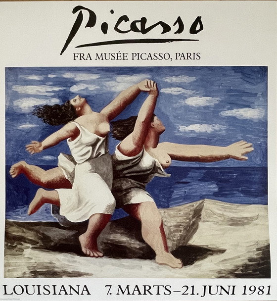 Image 1 of Pablo Picasso (1881-1973) Deus Femmes Courant Sur La Plage,1922