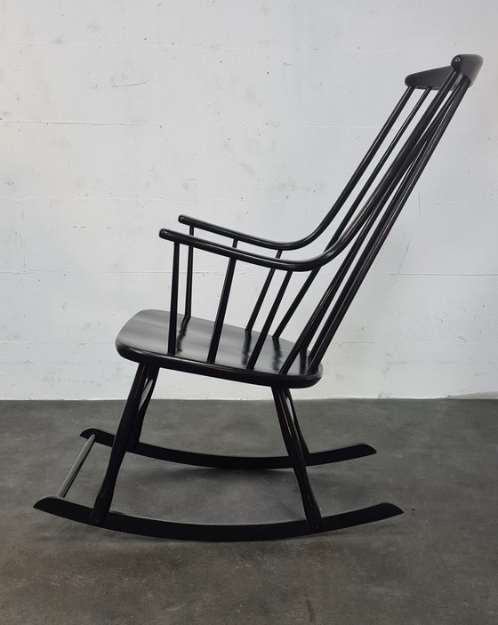 Image 1 of Vintage schommelstoel Lena Larson 