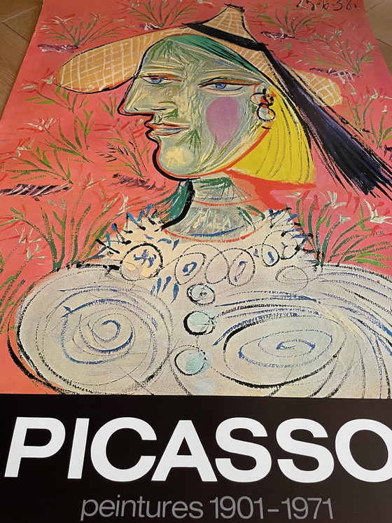 Image 1 of Pablo Picasso (1881-1973), Peintures 1901-1971, Copyright Spadam Parijs, 1980, Gedrukt in Frankrijk