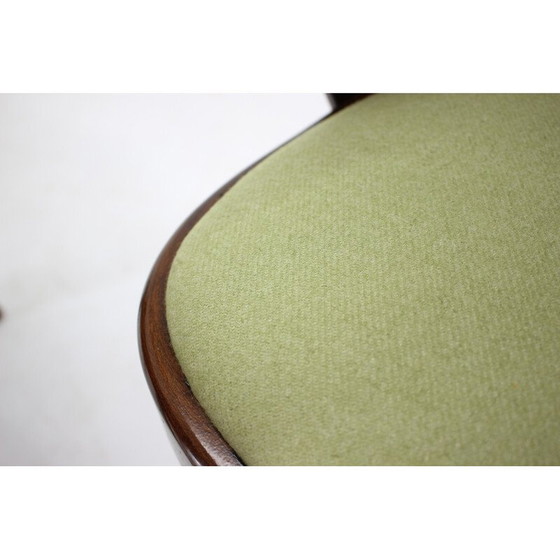 Image 1 of Set van 4 vintage houten eetkamerstoelen door Oswald Haerdtl, Tsjecho-Slowakije 1960