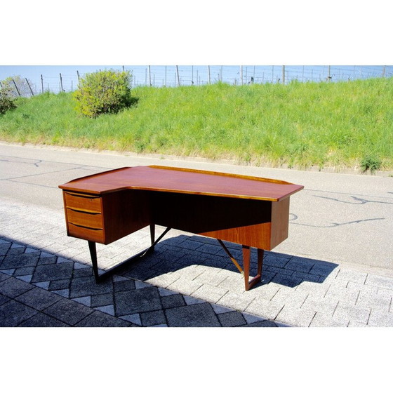 Image 1 of Vintage boomrang bureau door Peter Lovig Nielsen 1960