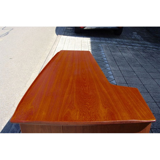 Image 1 of Vintage boomrang bureau door Peter Lovig Nielsen 1960