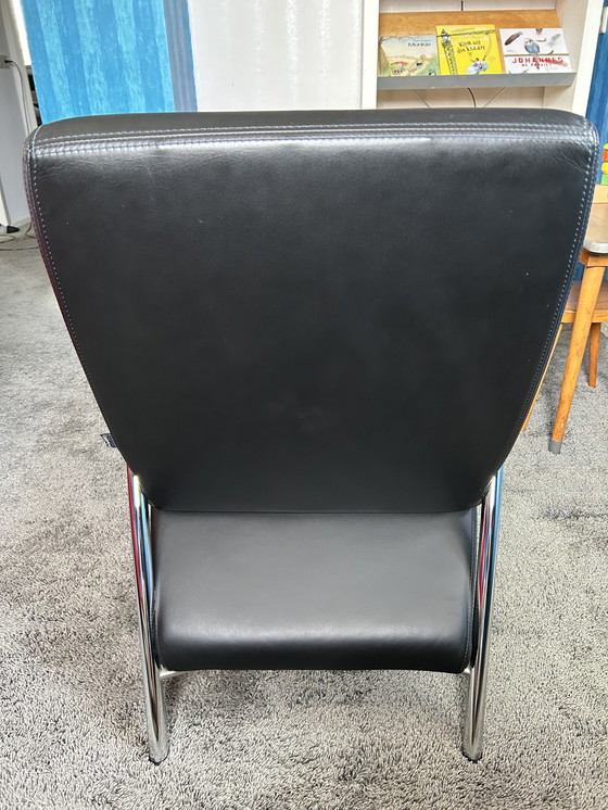 Image 1 of Gelderland Fauteuil 5770 Zwart Leer