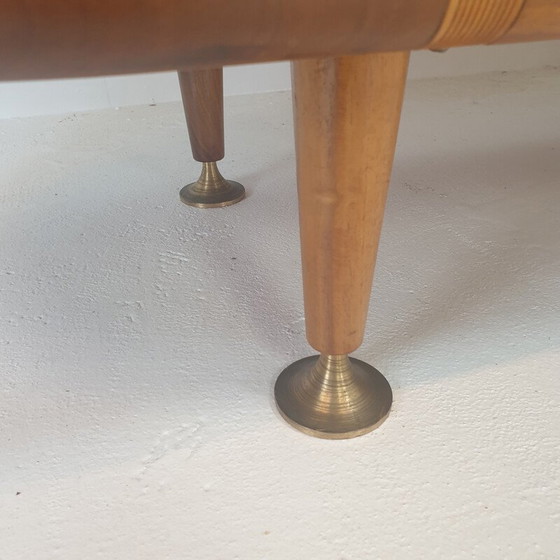 Image 1 of Vintage walnoten dressoir met 3 modules van A.A. Patijn voor Zijlstra, jaren 1950