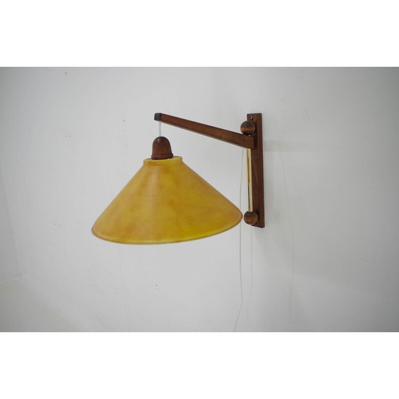 Image 1 of Vintage verstelbare plastic wandlamp, Tsjecho-Slowakije 1980
