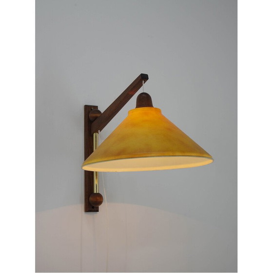 Image 1 of Vintage verstelbare plastic wandlamp, Tsjecho-Slowakije 1980