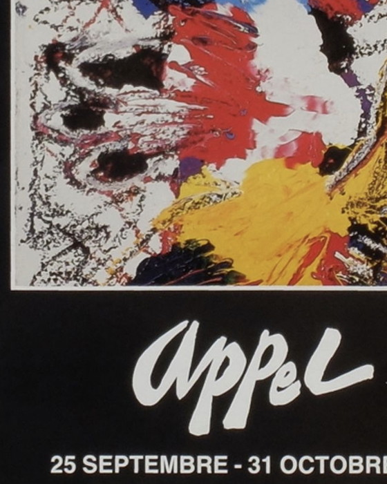 Image 1 of Karel Appel Expo 84 - Galerie Ariel vintage offset poster