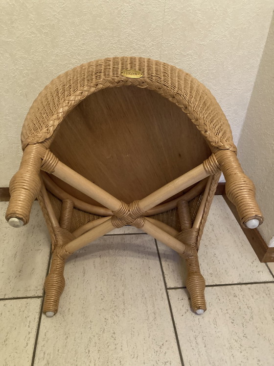 Image 1 of Vintage Lloyd Loom tafeltje