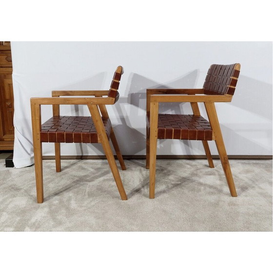 Image 1 of Paar vintage "Boss" fauteuils van O. De Schrijver