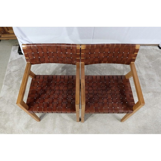 Image 1 of Paar vintage "Boss" fauteuils van O. De Schrijver