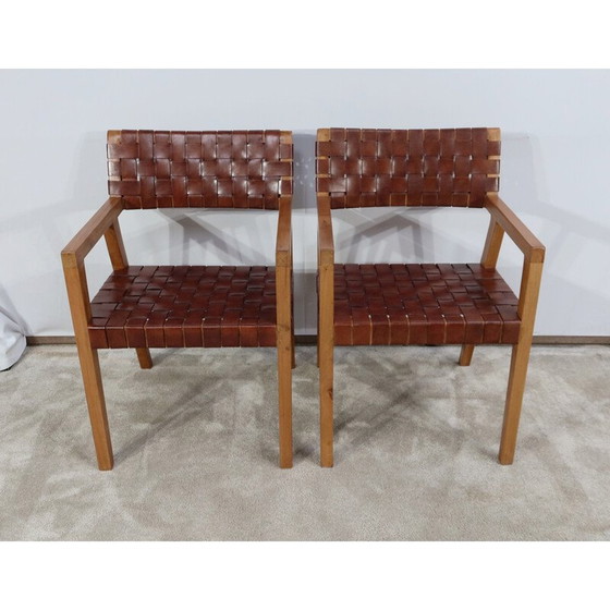 Image 1 of Paar vintage "Boss" fauteuils van O. De Schrijver