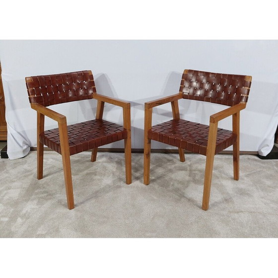 Image 1 of Paar vintage "Boss" fauteuils van O. De Schrijver