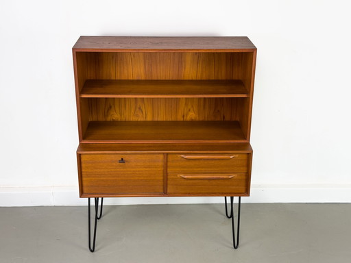 Vintage kabinet in teak van Heinrich Riestenpatt, jaren 1960