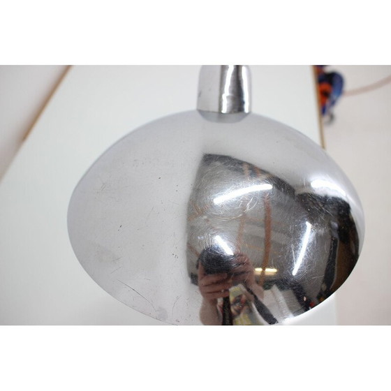 Image 1 of Vintage metalen lamp, Tsjecho-Slowakije 1950