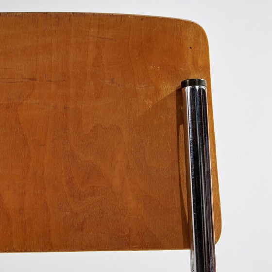 Image 1 of Vintage Horgen Glarus beuken stoel, 1960