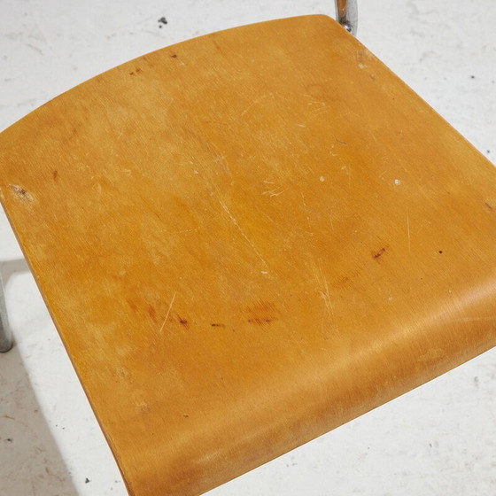 Image 1 of Vintage Horgen Glarus beuken stoel, 1960