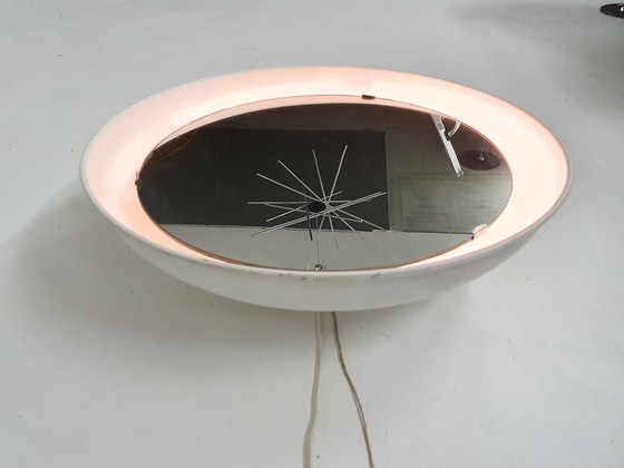 Image 1 of Poul Henningsen Voor Louis Poulsen Spiegel Met Achterlicht, Denemarken 1960'S