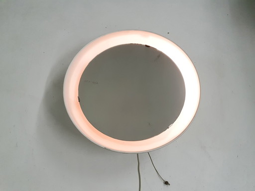 Poul Henningsen Voor Louis Poulsen Spiegel Met Achterlicht, Denemarken 1960'S