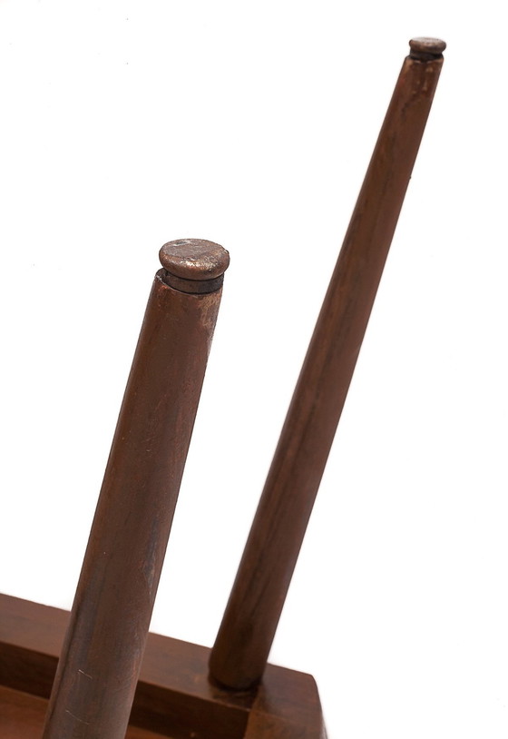 Image 1 of Paar oude bistrostoelen, 1950