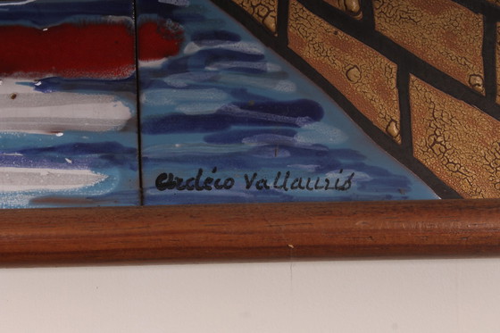 Image 1 of Ardeso Vallauris kermiek wandtableau