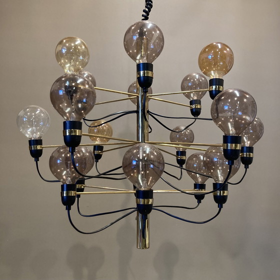 Image 1 of Grote metalen hanglamp.