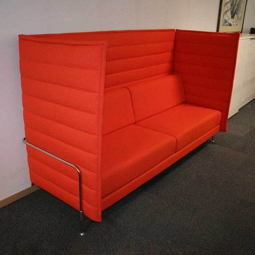 1X Vitra Alcove High Zitbank 3-Zit