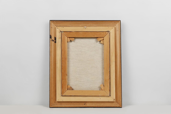 Image 1 of Belgische kunstenaar, Stilleven met een boeket bloemen, 1950S, olieverf op doek, ingelijst