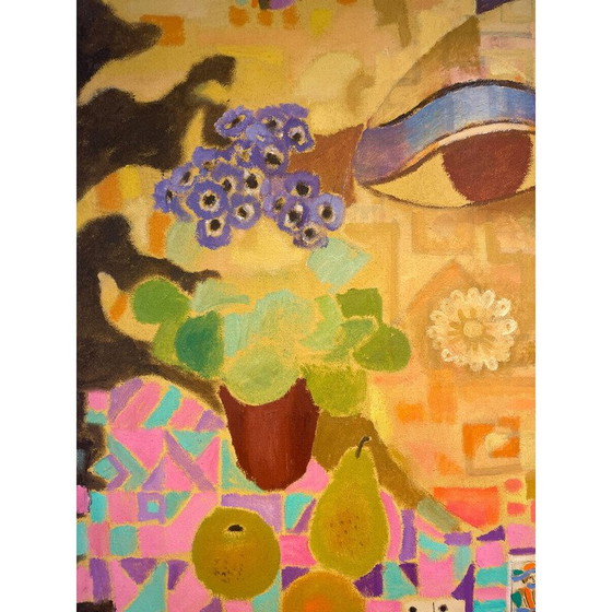 Image 1 of Vintage schilderij van Jos Seeuws, België 1970