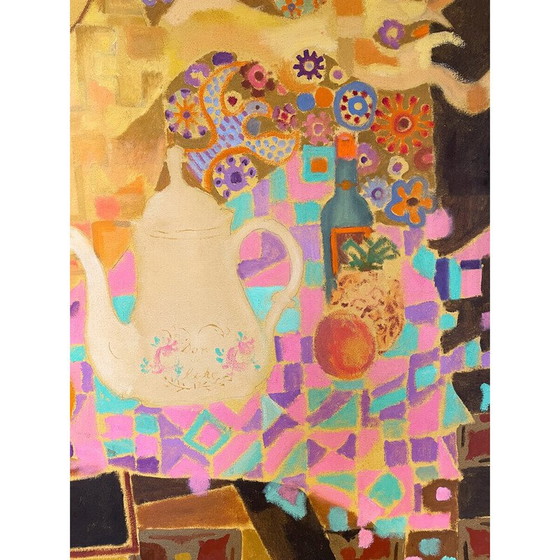 Image 1 of Vintage schilderij van Jos Seeuws, België 1970