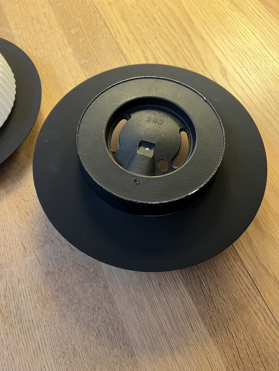 Image 1 of 2X Bega Plafondlampen, Jaren 60.