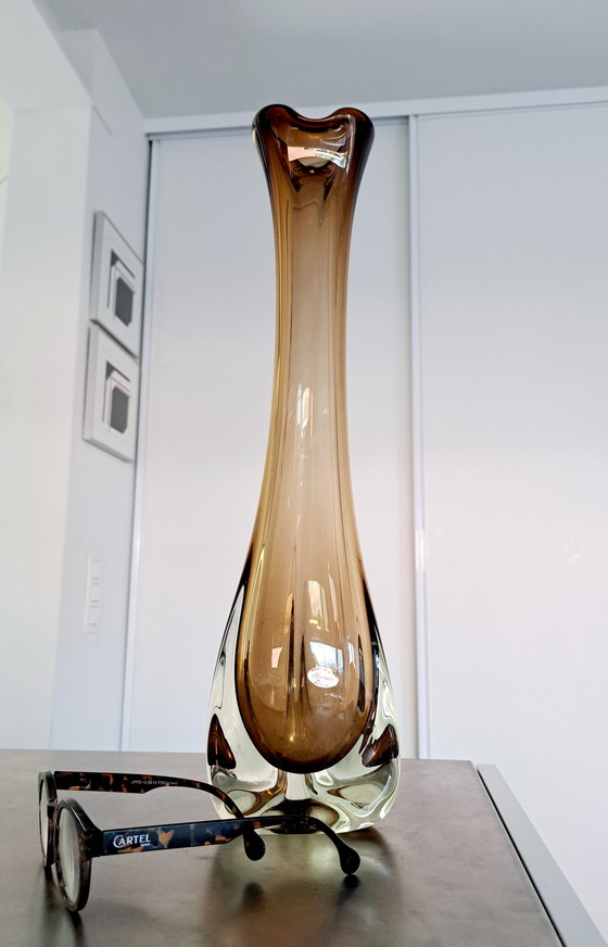 Image 1 of Vintage Xxl murano vaas