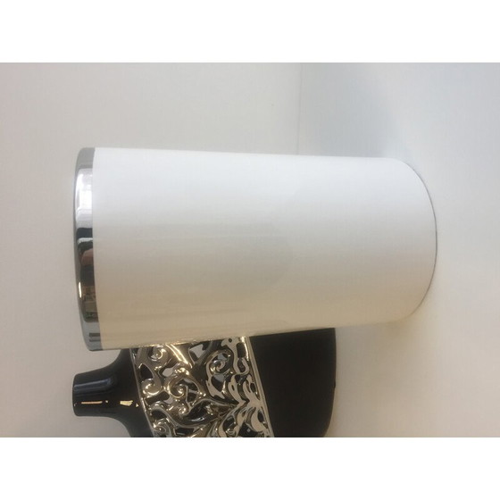 Image 1 of Set van 3 vintage vazen van geglazuurd keramiek, Italië