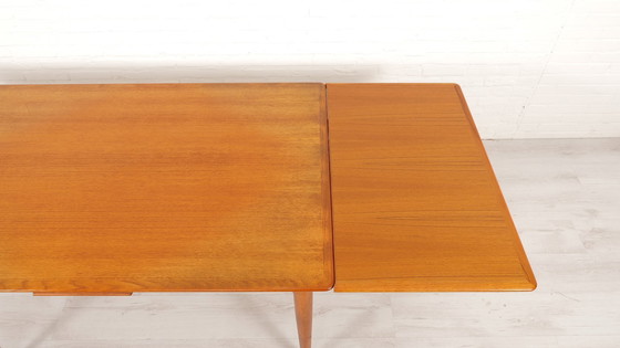 Image 1 of Vintage Eettafel | Uitschuifbaar | Teak | 130 Cm