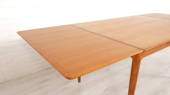 Image 1 of Vintage Eettafel | Uitschuifbaar | Teak | 130 Cm