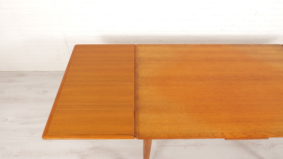 Image 1 of Vintage Eettafel | Uitschuifbaar | Teak | 130 Cm