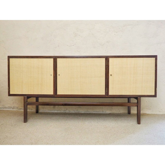 Image 1 of Vintage mahoniehouten dressoir van Ole Wanscher