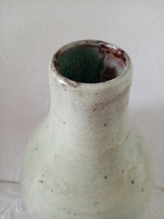 Image 1 of Herman Zaalberg Nederlandse Monochrome Keramische Vaas 50S (25.50Cm)