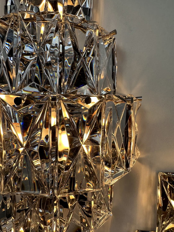 Image 1 of 2x Vintage Kinkeldey wandlampen