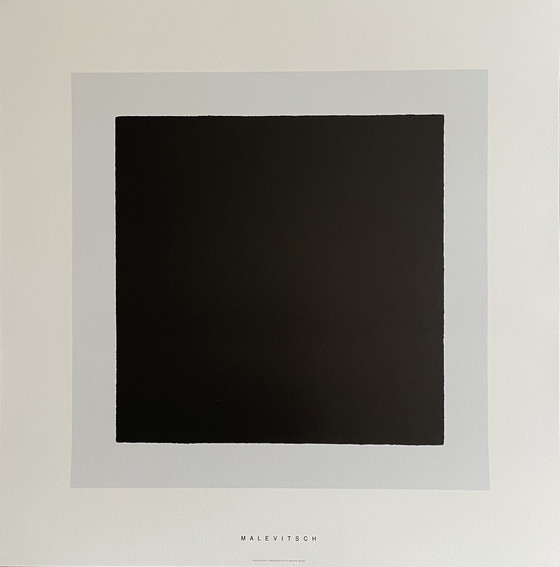 Image 1 of K.S. Malevich (1878-1935), Zwart vierkant, uitgegeven door ActeIII België