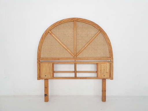 Mid Century rotan hoofdeinde, 1970'S